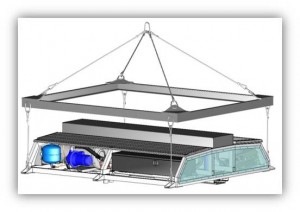 Tram Sirio Athens - HVAC System Roof Module handling