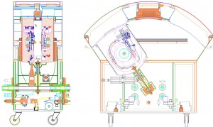 Endoscope Cleaning Machine - Inside view