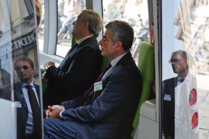 Mobilitytech 2012 – Ing. Mauro Moretti  andOn. Antonio Tajani onboardl VIP