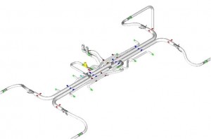 Tram Sirio - Piping for refrigerating fluid distribution