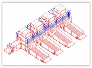 Machines for mixing of fibres